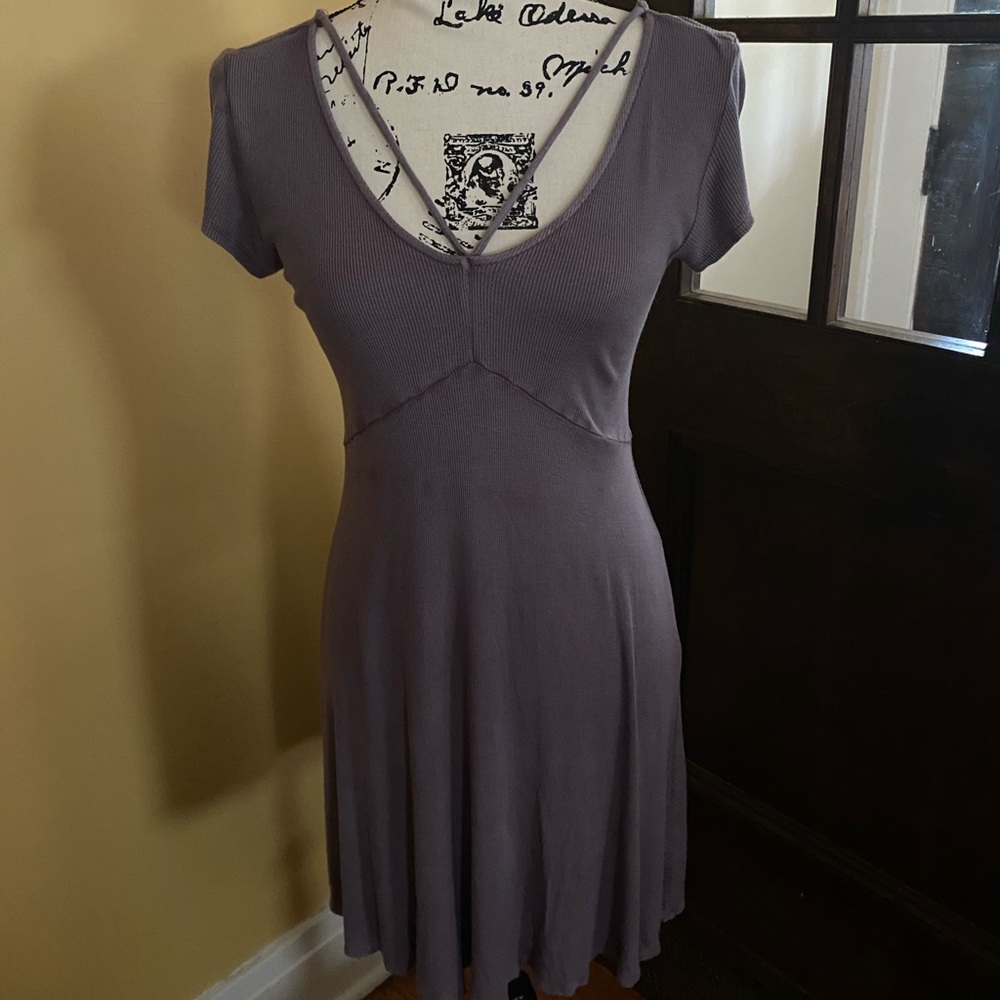 American Eagle soft and sexy purple dress